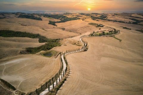 Toskana Landausflug von Civitavecchia : Hilltop Towns