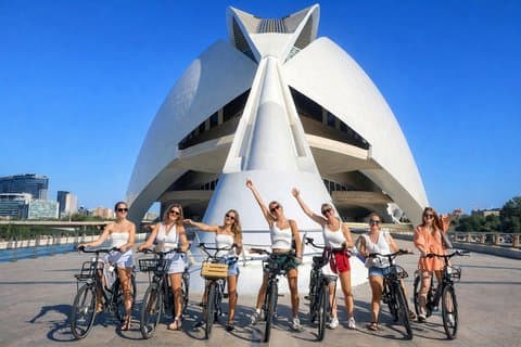 Valencia: Gamla stan till konststaden E-cykeltur