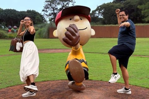 Tour alla moda del caffè di Jeju con Snoopy Garden e Dotorisup