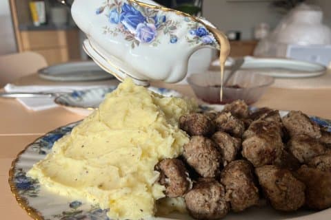 Svenska Köttbulleklassen med traditionell fika