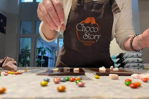 Chokoladeworkshop og selvguidet museumsbesøg i Choco-Story i Bruxelles