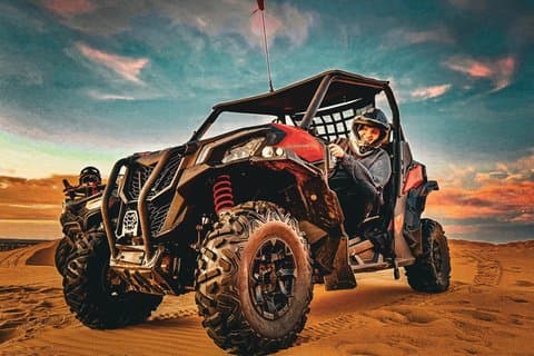 1 heure Buggy dans les dunes de sable du désert du Sahara de Merzouga