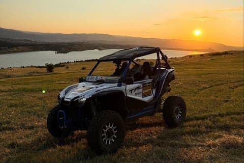 Conducir en buggy por el mar de Tiflis