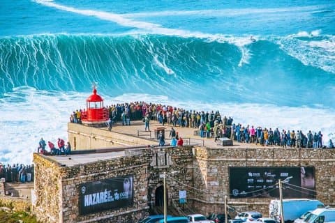 Från Lissabon: Nazare, Obidos och Fatima - privat biltur