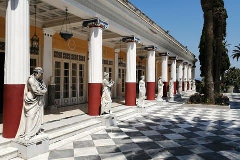 Royal Corfu Tour: Achilleion Palace & Old Town with Local Tasting