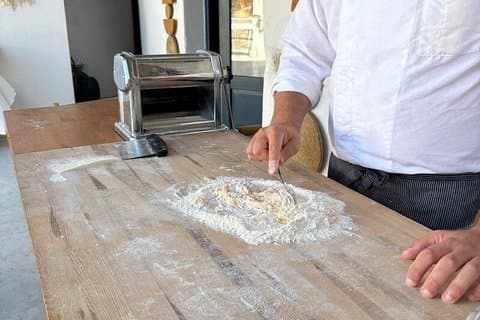 Färsk pasta och pizzaupplevelse Laga, skapa och smaka Italien