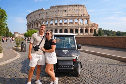 Rom Private golf handlekurv tur – Se Roma uten å gå