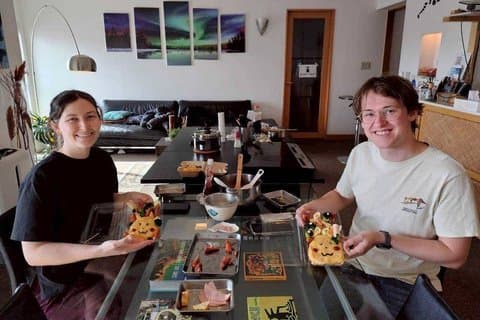 Skape Pikachu Bento i Osaka matlagingskurs