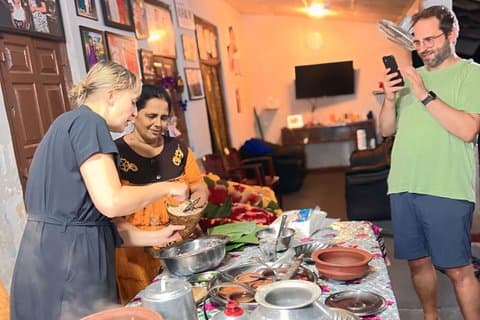 Jaffna stil traditionell matlagning klass
