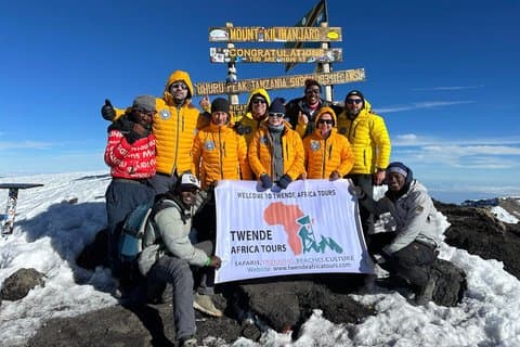 Kilimanjaro Climbing via Lemosho Route 8 days