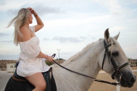 Alicante : Balade privée à cheval + Brunch ou dégustation de vin + Pick-up