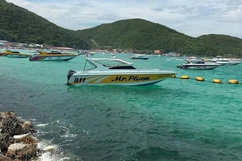 Pattaya: Coral Island Tour by Speedboat with Indian Lunch