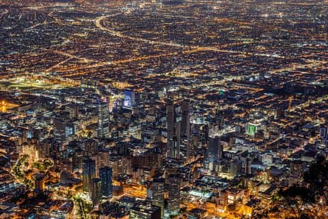 Visite nocturne privée de Bogota