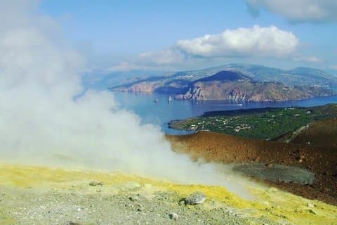 From Lipari to Vulcano : Snorkeling and Crater Climbing by Private Boat