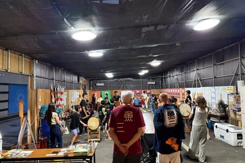 Kokura Gion Taiko Drumming and Local Standing Bar Tour