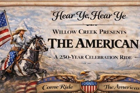 The American : Scenic Horseride at Willow Creek