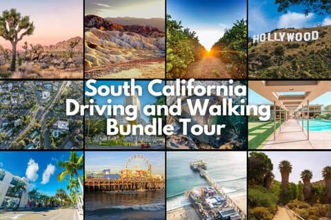 Södra Kalifornien självguidad körning och Walking Bundle Tour