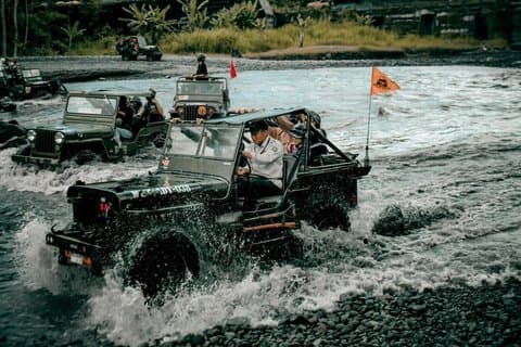 Indonesië : Jeep Merapi Lava Tour door MGM 2 Adventure