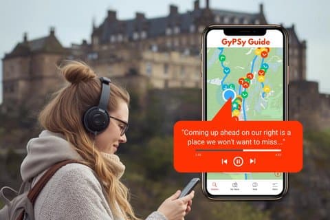 Tour audio a piedi della città vecchia di Edimburgo