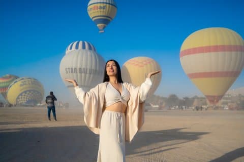 Lyx Soluppgång Ballong resa i Luxor -VIP