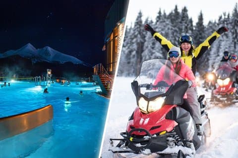 Cracovie : Zakopane, motoneiges, téléphérique et sources thermales