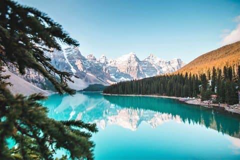 Tour privato del Lago Moraine e del Lago Louise