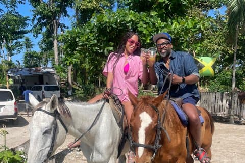 Montego Bay Jamaica Horseback Ride and Swimming Tour
