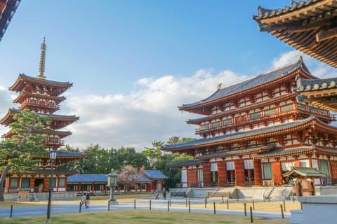 Nara : Tour Yakushiji – Opción de copia de toshodaiji o sutra