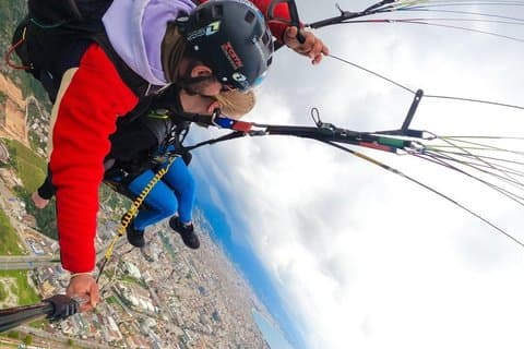 Desde Antalya : Aventura en parapente Alanya de día completo