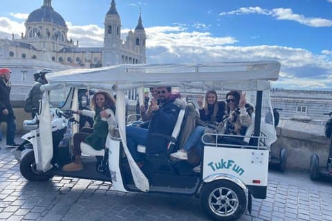 Madrid Guided Electric Tuk Tuk Tour