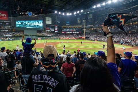 Arizona Diamondbacks Baseball Game Ticket at Chase Field