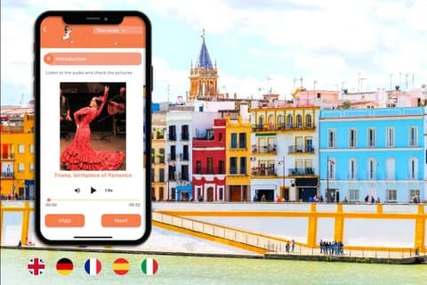 Triana-distriktet: Selvguidet tur laget av en lokal offisiell guide