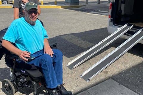 Handicap and with Wheelchair Van Service