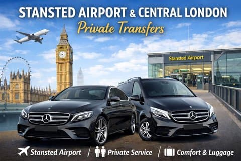 Stansted Airport to/from Central London Private Transfer