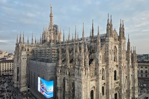 Visite privée de Milan à l'aube de Galleria et Duomo