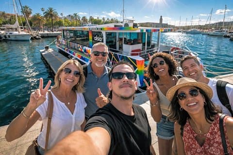 Naviguez sur le port, marchez sur la plage : un local en bord de mer Barcelone