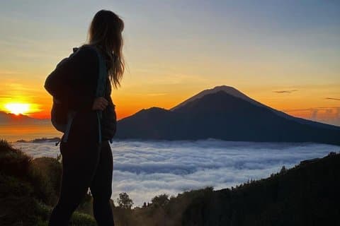 Mount Batur Sonnenaufgang Trekking mit Frühstück oben