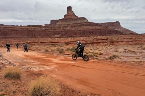 Shafer Trail Elektrische Dirt Bike Tour in Moab