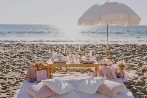 Luxus Strand Picknick Erfahrung in Playa del Carmen