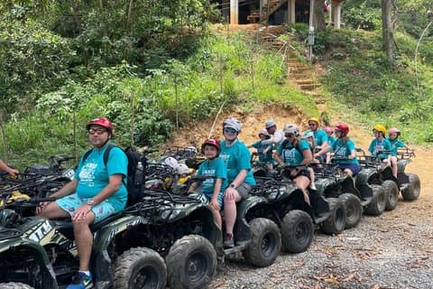 Ultimate Ziplining e ATV Beach Adventure