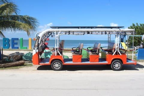 Luksus miljøvenlig TukTuk Bus Belize City Tour