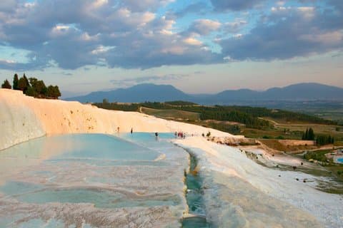 Alanya : Pamukkale Ganztagestour mit Mittagessen