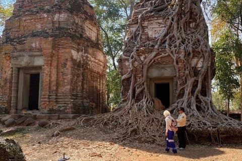 Excursion d'une journée au temple de Koh Ker et Beng Mealea au départ de Siem Reap