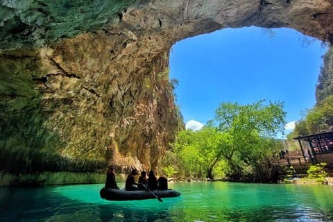 Side : Altinbesik Cave Boat Tour & Ormana Village Trip