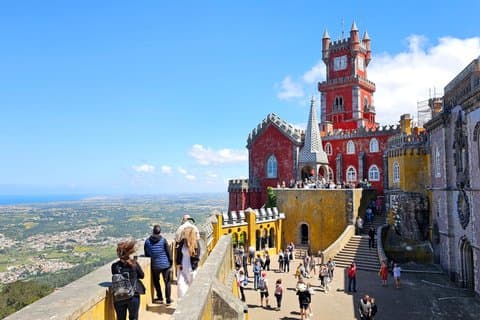 Sintra & Cascais Day Tour with Pena Palace tour and Gardens Walk