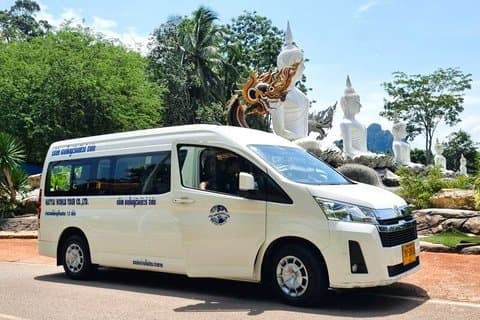 Krabi para Khao Sok Transfer em Van com ar condicionado
