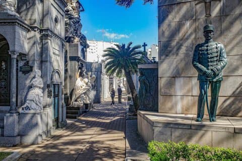 Recoleta Cemetery Buenos Aires Tour med Audioguide (ingen biljett)
