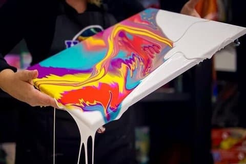 Fluid kunst opplevelse