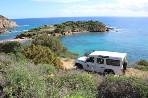Cagliari: Amazing Jeep Private Tour of Sardinia's Hidden Beaches from Chia