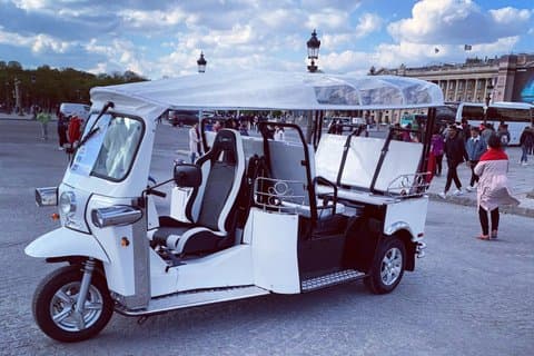 París: 2 horas de tuktuk, la aventura sobre tres ruedas